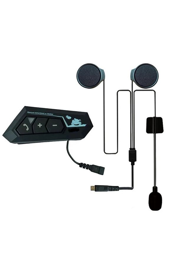 Kask Kulaklık Motorsiklet Kulaklık 5.0 Bluetooth İntercom Motorsiklet Kulaklık Intercom - 4