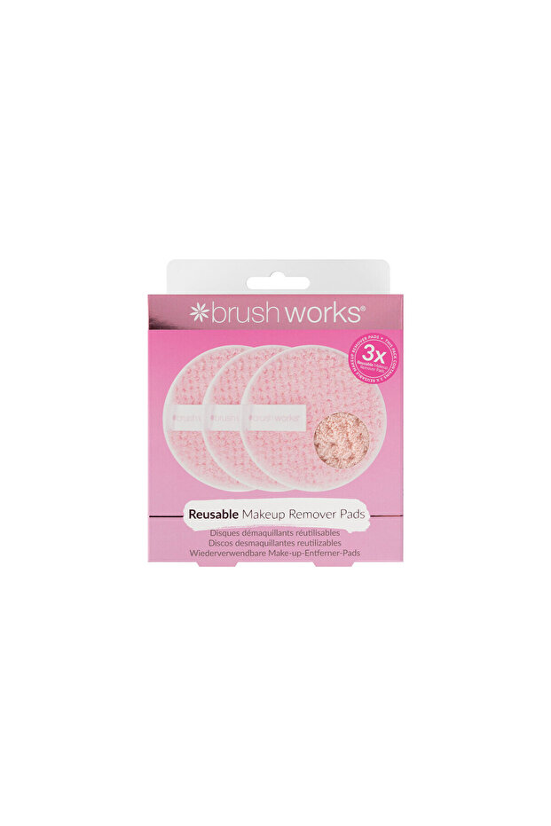 HD Reusable Makeup Remover Pads - 3 Pack