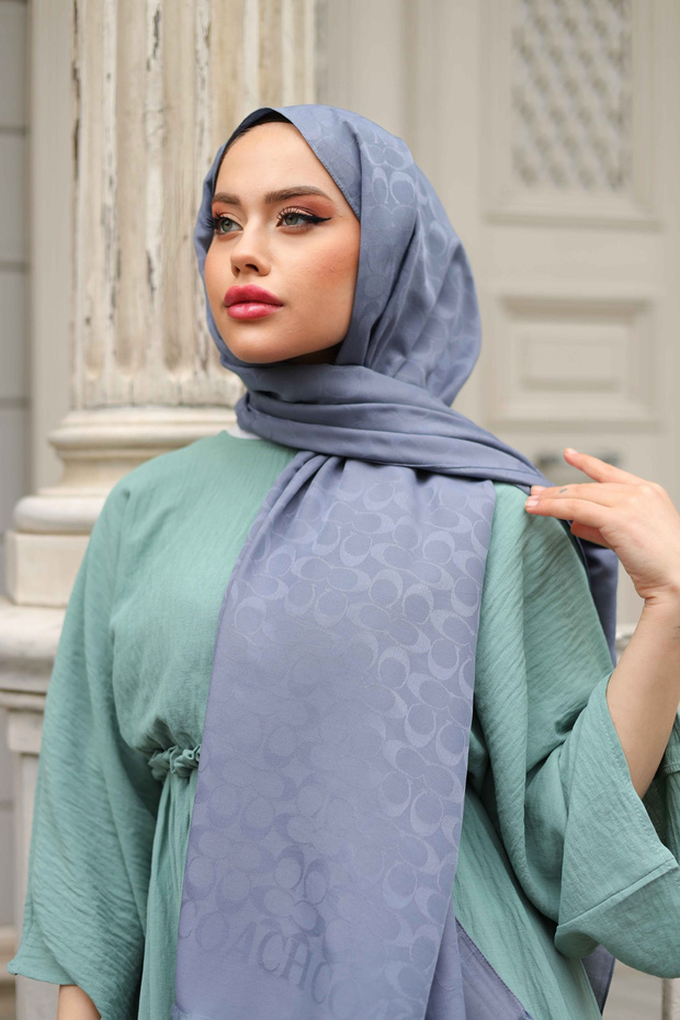 شال رمادي - 1