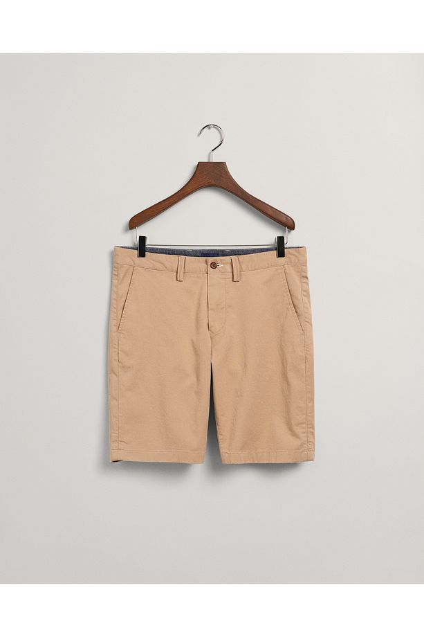 Erkek Bej Slim Fit Şort - 4