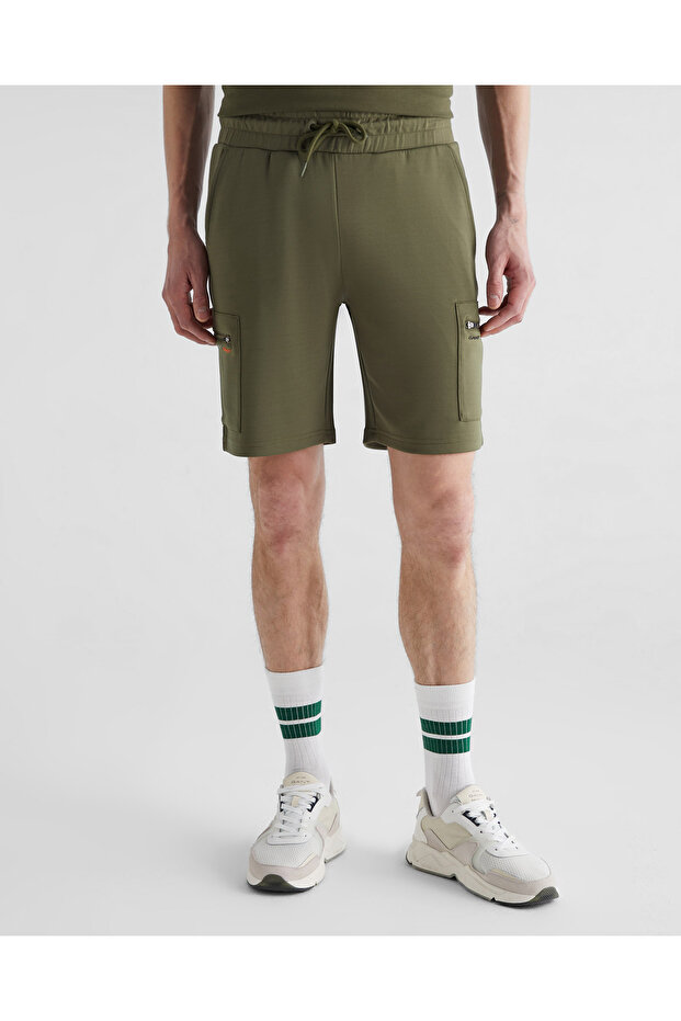 Erkek Yeşil Regular Fit Şort - 3