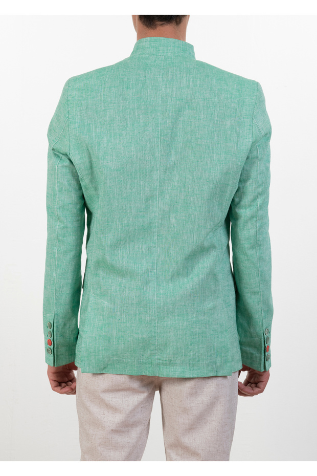 Hakim Yaka Mint Ceket - 4