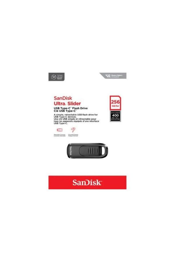 Ultra Slider 256GB SDCZ480-256G-G46 USB 3.2 USB-Type-C Bellek - 6