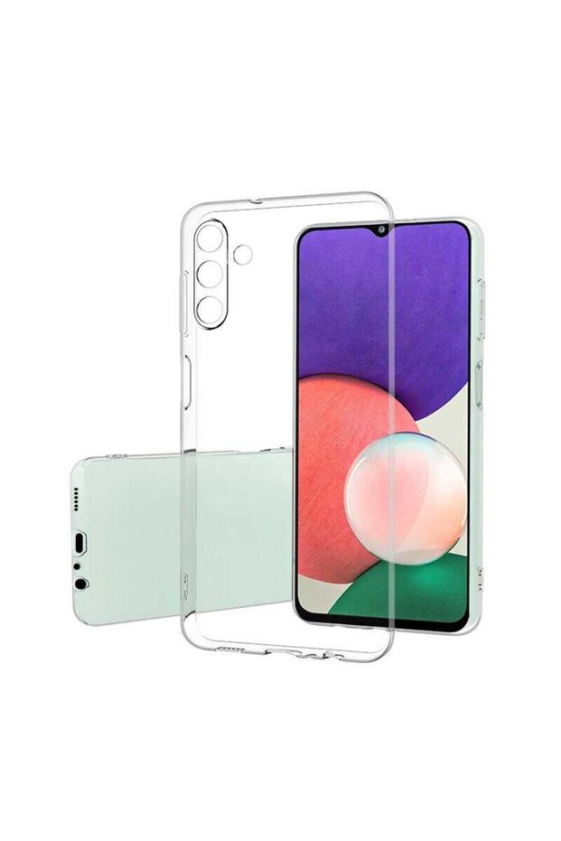 Galaxy A13 5g - Case Transparent Soft Slim Fitt Super Silicone Cover - Transparent