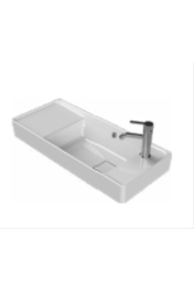 Sharp Etajerli Lavabo 80*35 Cm - 1