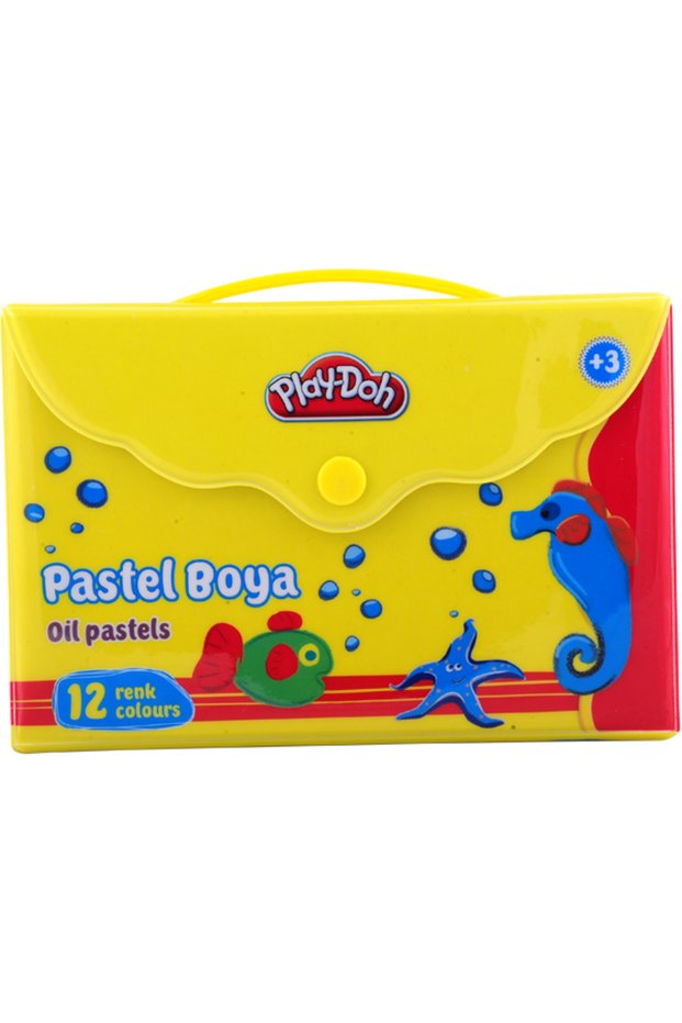 Pastel Boya Play-Doh 12 Colors with Bag (Play-Pa005)