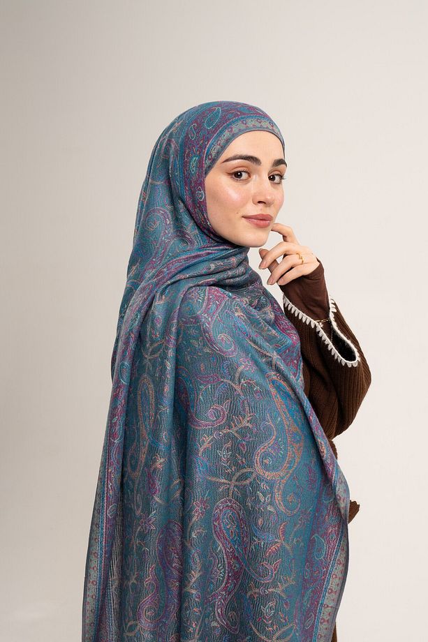 Cashmere Collection - Dokuma Kaşmir Şal - 4