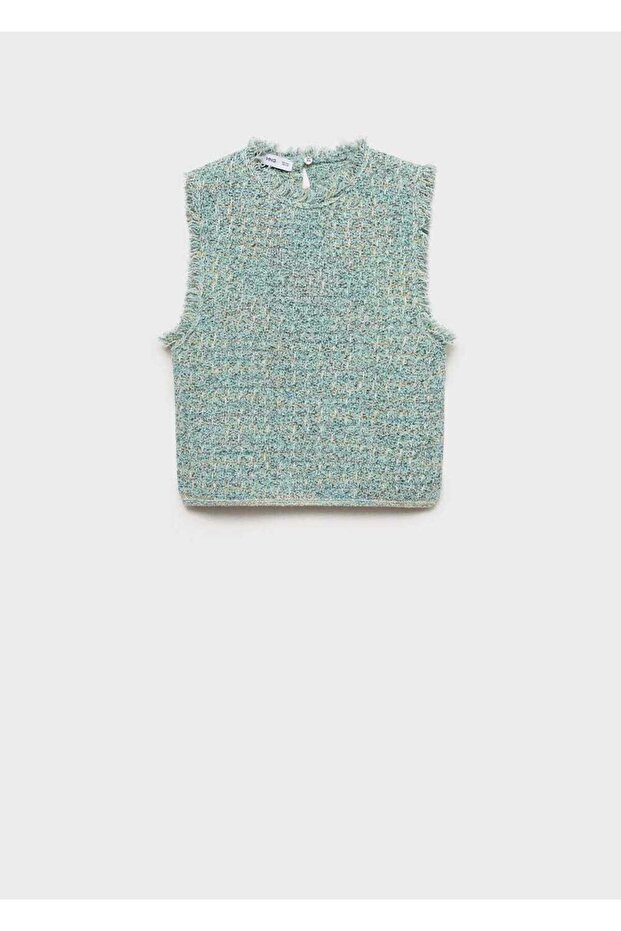 Dikişsiz tüvit bluz - 3