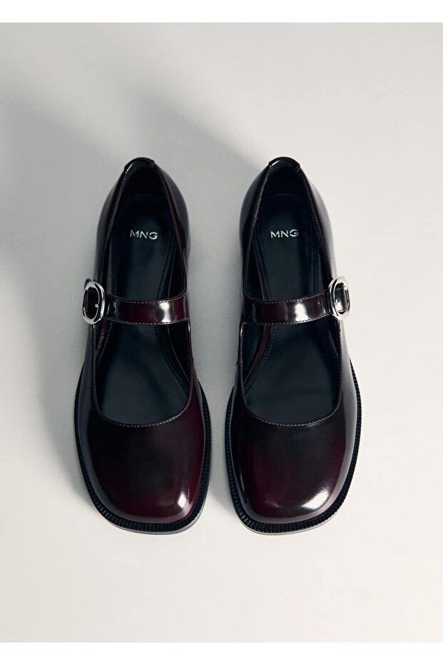 Tokalı deri ayakkabı - 5