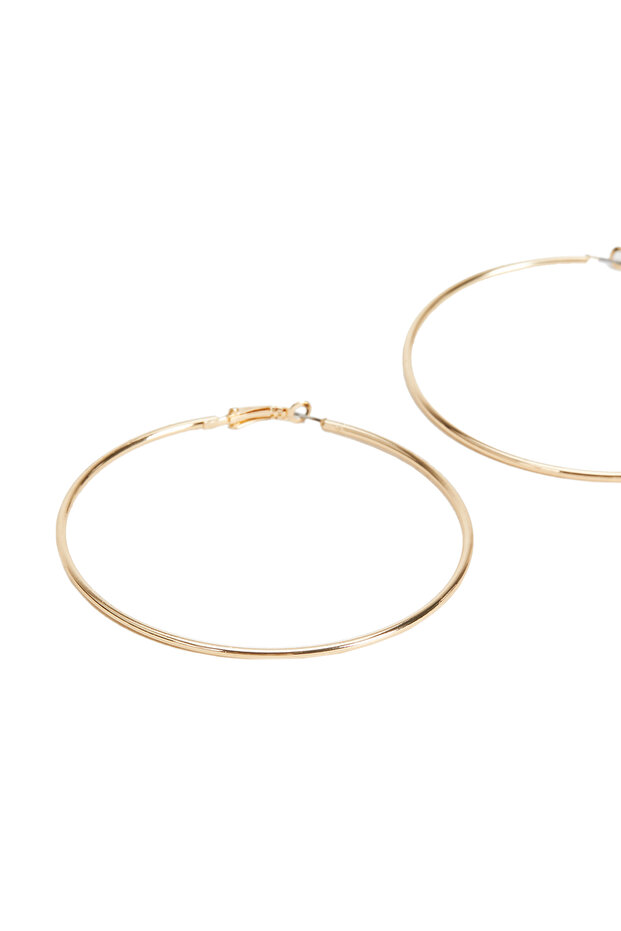 Basic Büyük Halka Küpe - 2