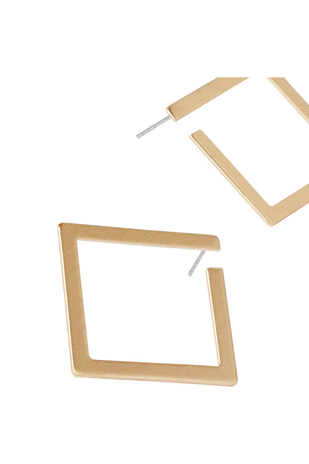 Shape Orta Boy Küpe - 2