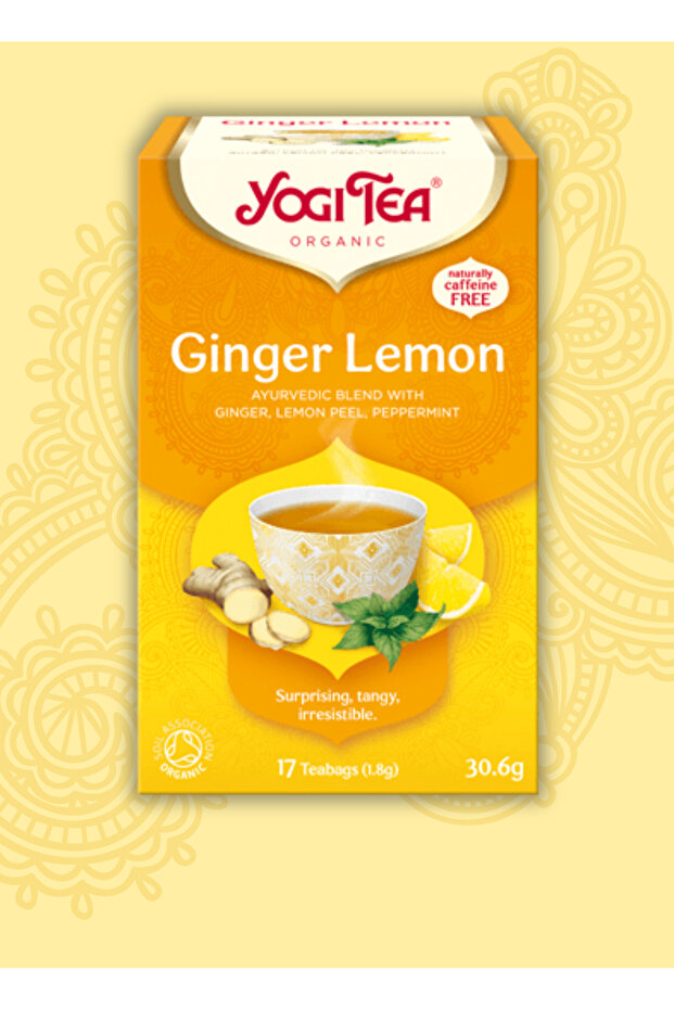 Ginger Lemon Tea - 1