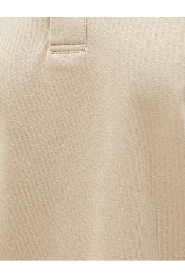 Basic Tişört Polo Yaka Pamuklu - 6