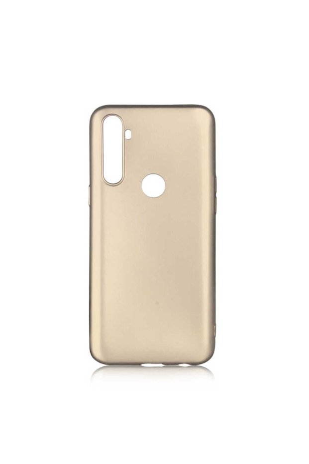 Realme C3 - Case Matte Soft Premier Silicone Cover - Gold