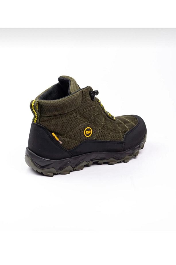 00170 GR Erkek Bot Siyah Şu Geçirmez Unisex Waterproof Bağcıklı Bot - 1