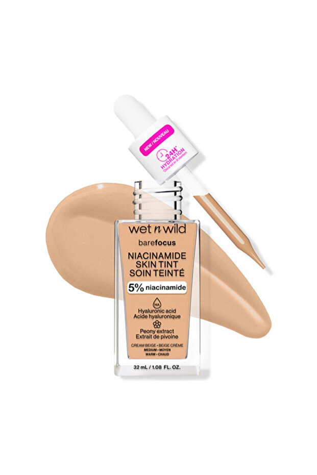 WnW Bare Focus Niacinamide Skin Tint Cream Beige