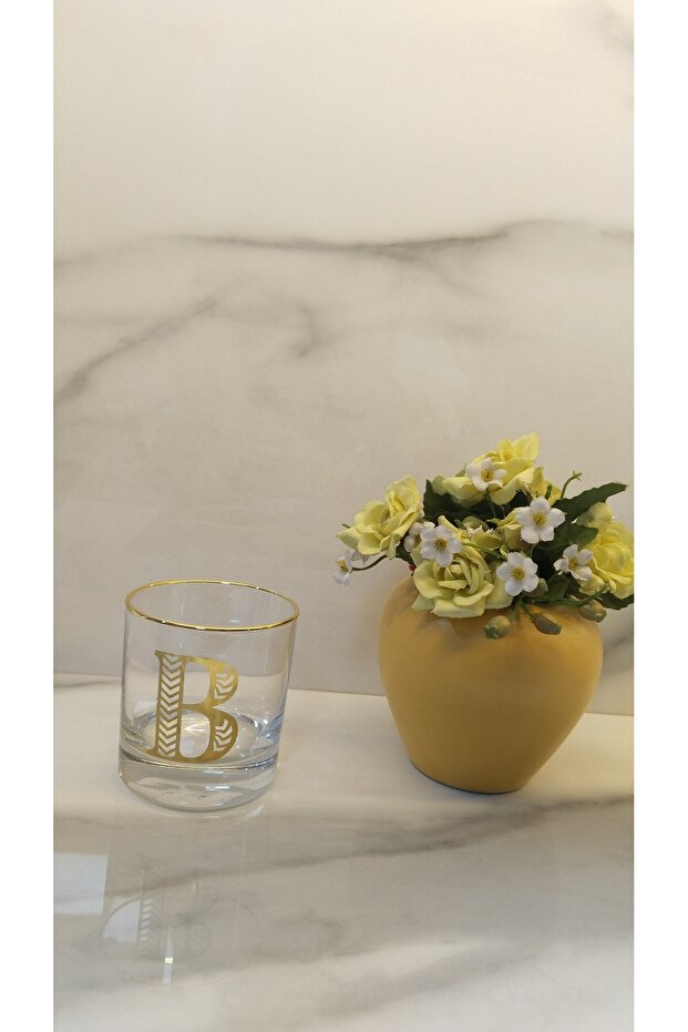 Md Monogram Harfli Bardak-b - 2