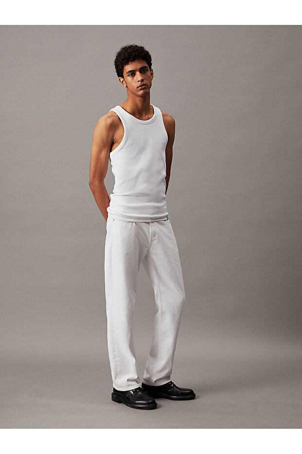 WOVEN TAB TANK TOP - 2