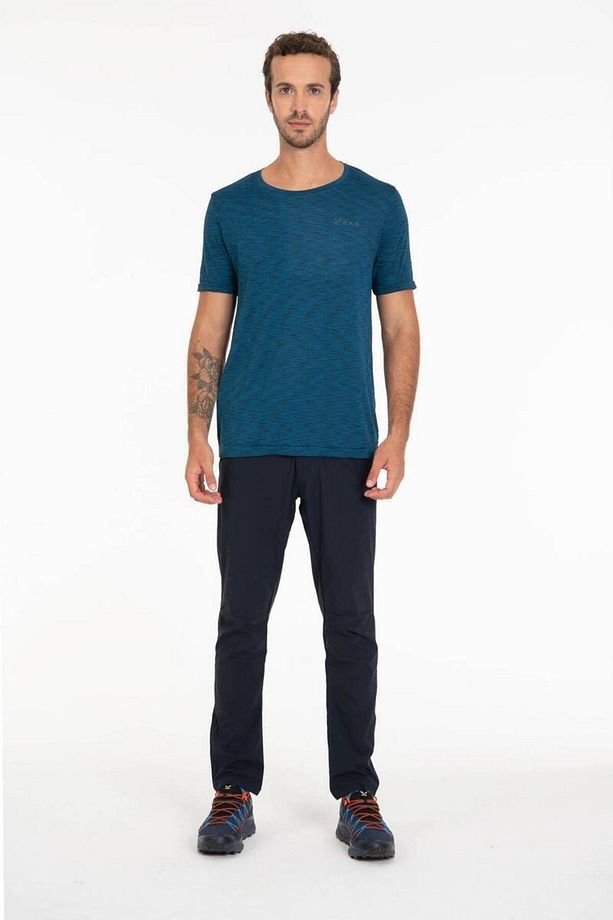 Tigo Seamless Erkek Mavi Tshirt Tıg2302 - 3