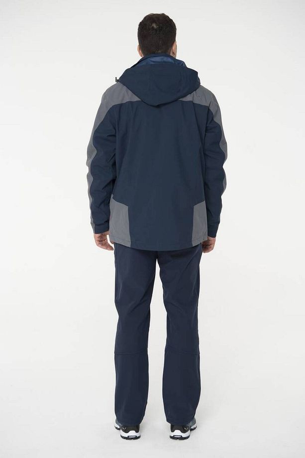 Elbruz 3in1 Erkek Ceket Navy - 3