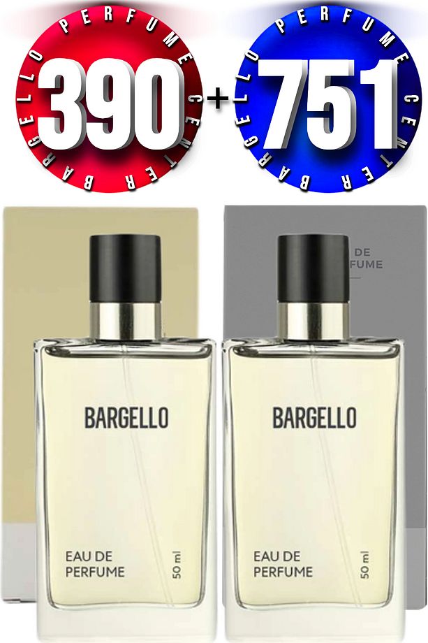 390 Kadın Parfüm 50 ML EDP + Bargello 751 Erkek Parfüm Woody 50 Ml EDP - 1