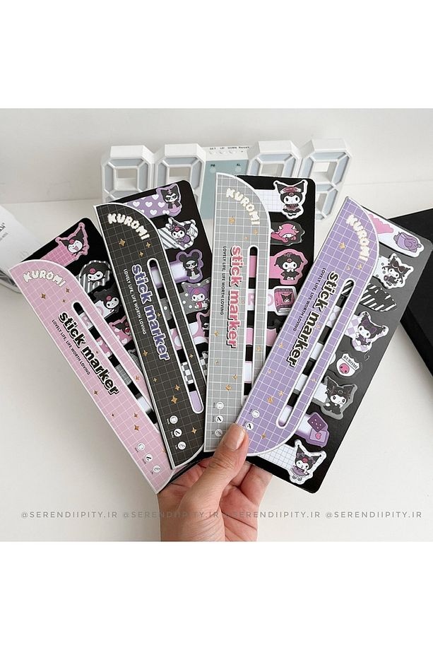 Kuromi Sanrio Yapışkanlı Not Kağıdı Postit 160 Yaprak 1 Adet - 4