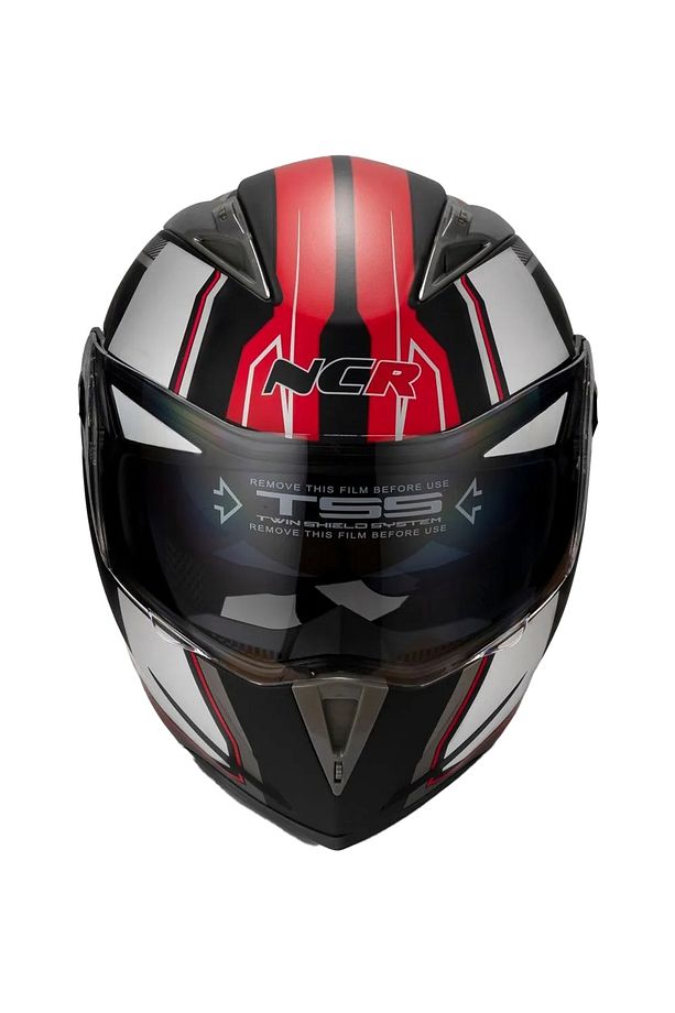Çene Açılır Kask Kırmızı Ece Belgeli - 3