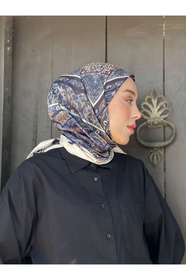 وشاح Twill بنمط Borealis - 3