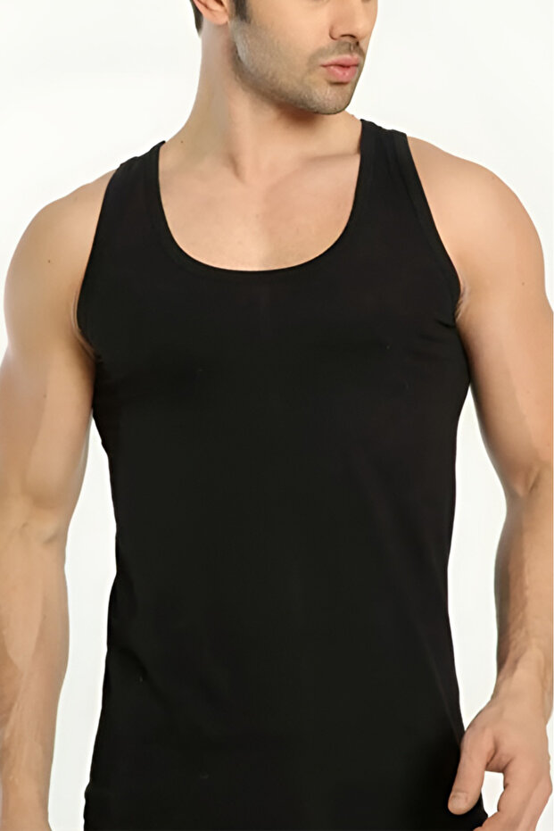 Men's Basic Cotton Premium Classic Athlete 6 Pack - 4