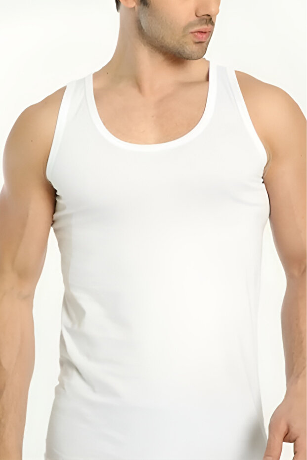 Bărbați Basic Bumbac Premium Classic Atlete Pachet 3 - 4