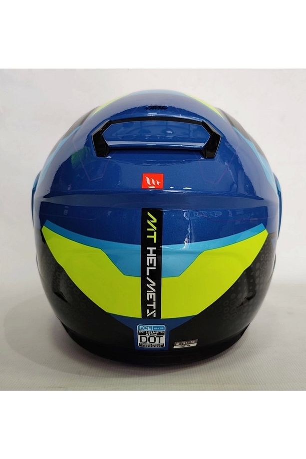 Kask Atom Sv Adventure A7 Mavi Çene Açılır Kask Güneş Vizörlü - 5