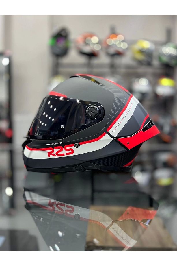 THUNDER 4 R25 B5 MATT KASK motozilla ŞEFFAF VİZÖRLÜ - 1