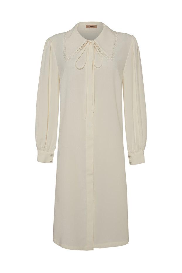 Güpür Detaylı Tunik - 1