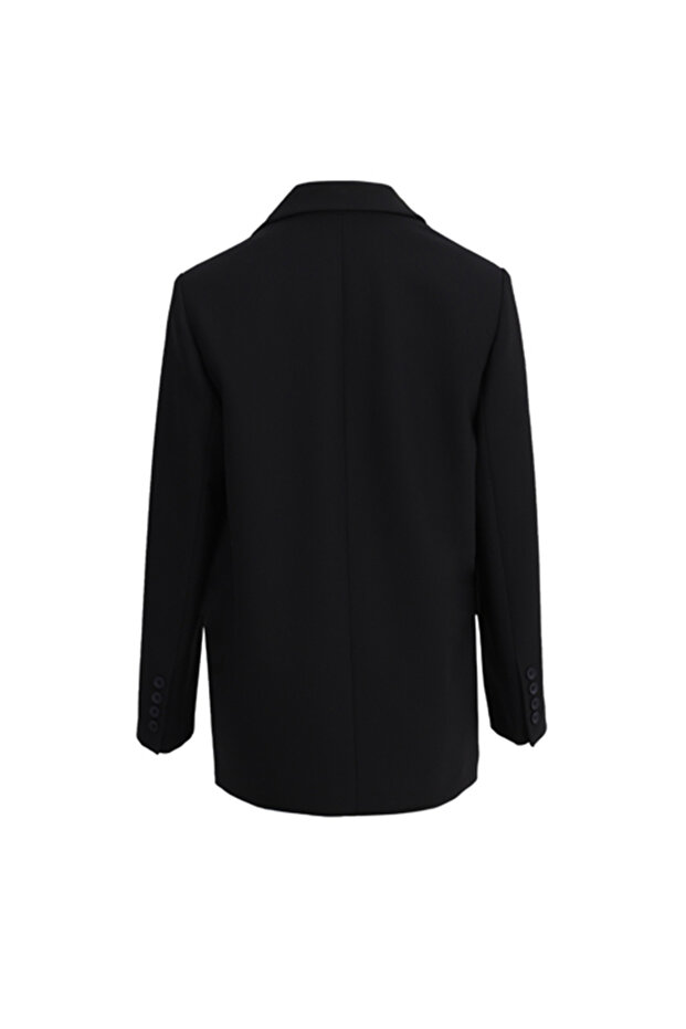 Classic Cut Buttoned Jacket - 2