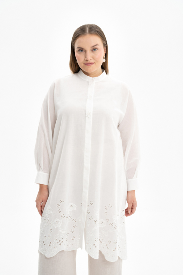 Etek Ucu Nakışlı Kap - 5