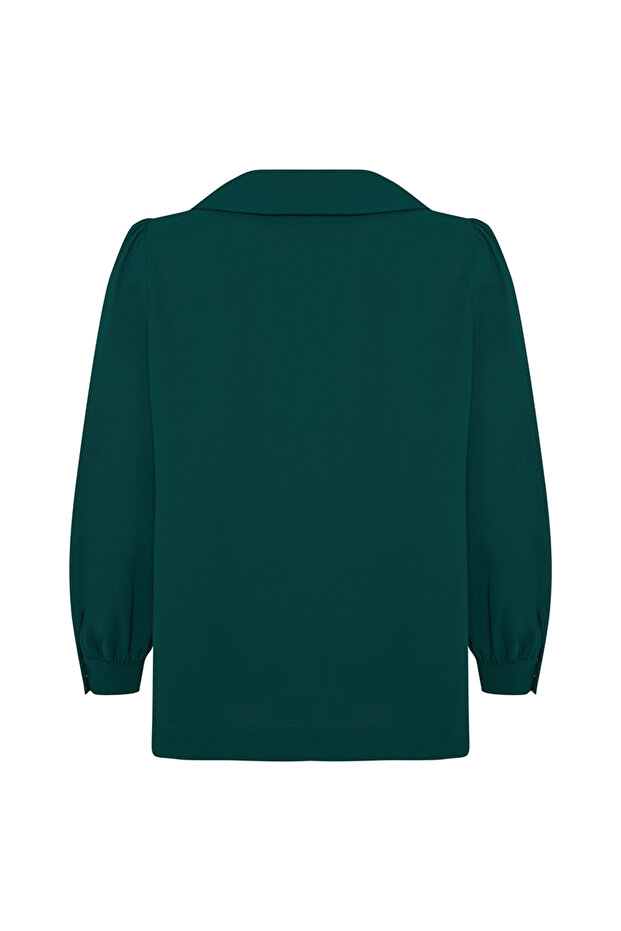 Bebe Yaka İşlemeli Bluz - 3