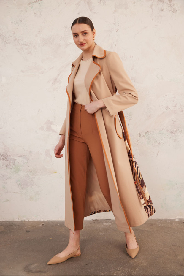 Yüksek Bel Pantolon - 1