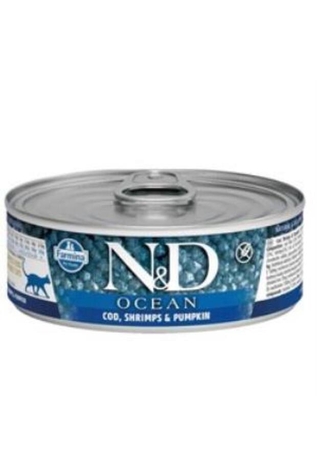 Ocean M.Fish and Shrimp Kitten Canned Food 70 Gr
