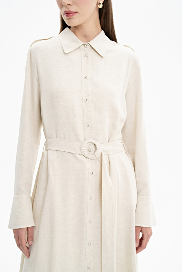 Apoletli Kemerli Tunik - 4