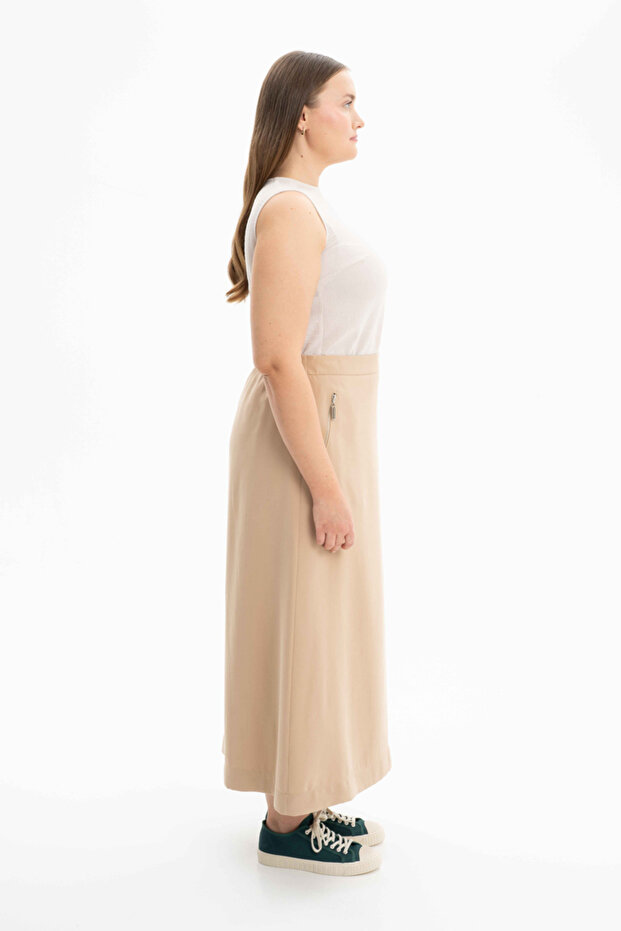 Fusta cu fermoar lateral - 2