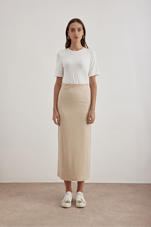 Örme Kalem Etek - 1