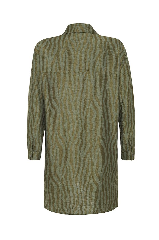 Zebra Desen İşlemeli Tunik - 3