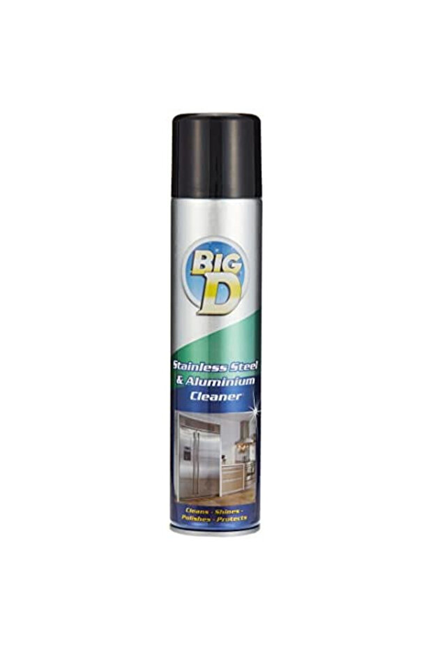Big D Stainless Steel & Aluminium Cleaner 300ml – All-in-One Solution