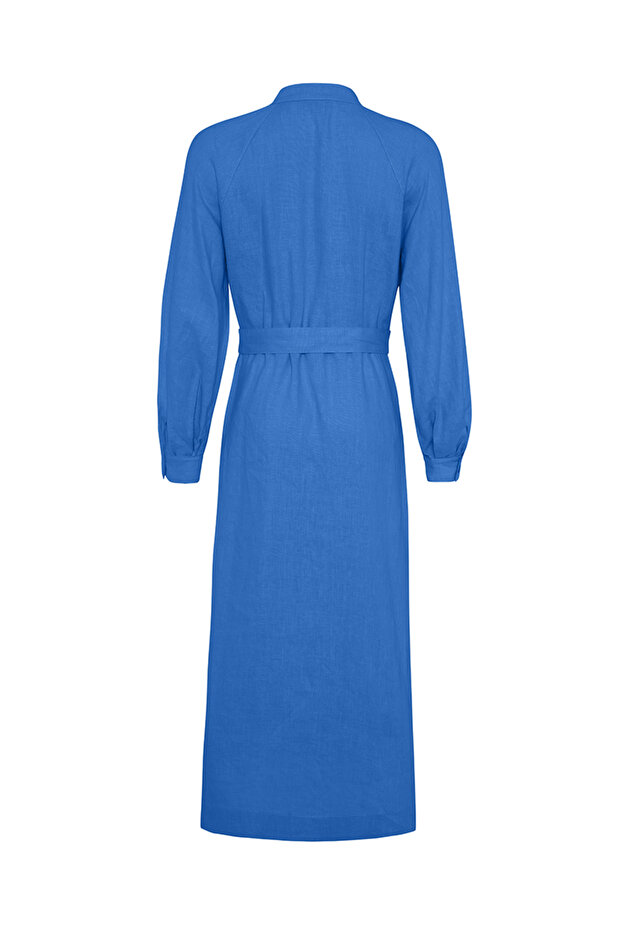 Rochie de in cu guler înalt - 3