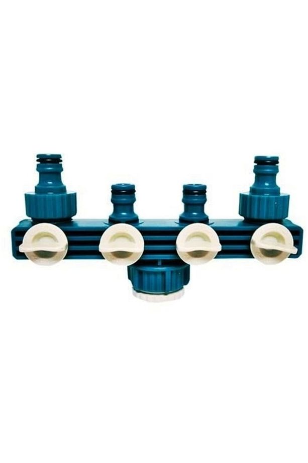 Raco 55257 4 Çıkışlı Musluk Bağlantı Adaptörü 3/4'-1' - 1