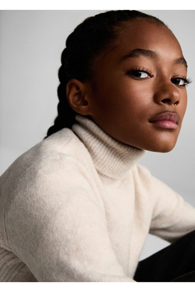 Strickpullover mit Rollkragen - 8