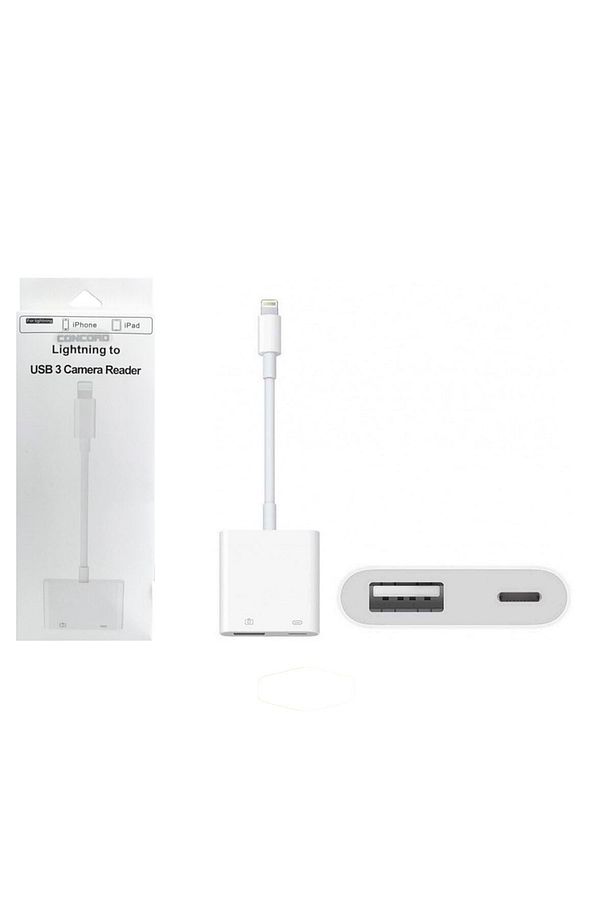 Jh-0510 - Lightning To Usb Dönüştürücü - Şarj Bağlantılı - 1