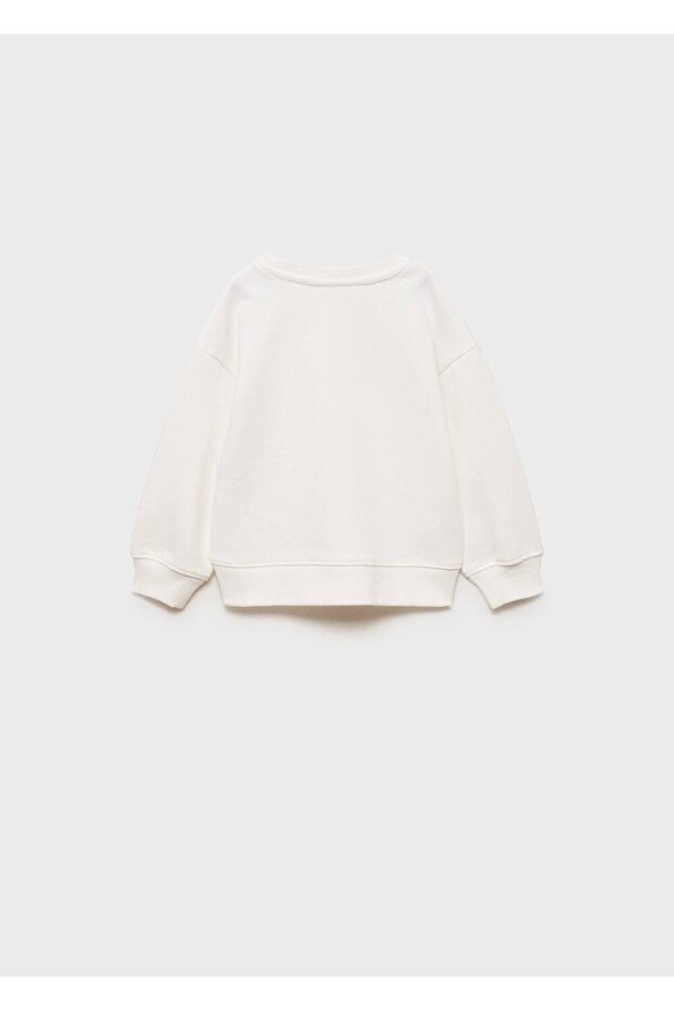 Pul Detaylı Sweatshirt - 4