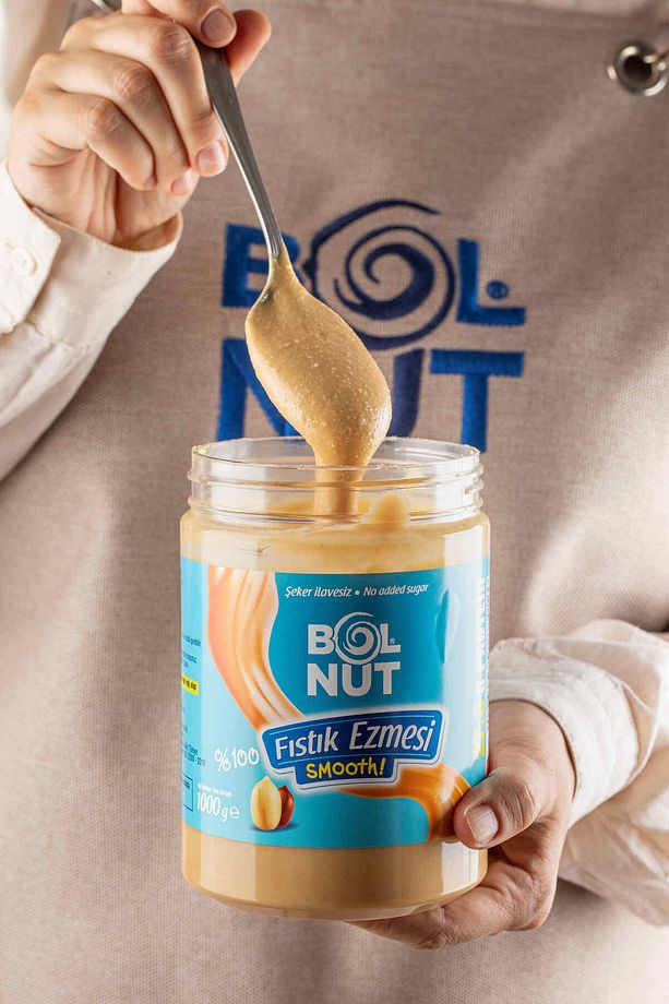 1 Kilo %100 Fıstık Ezmesi Sade Smooth - 4
