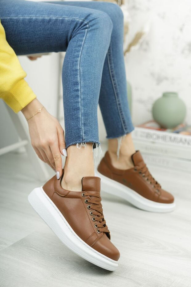 CH257 CBT Estrella Kadın Ayakkabı TABA - 1